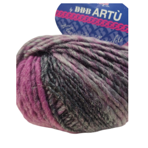 Lana filato artu' con filo lurex