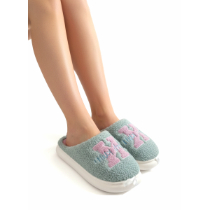 Pantofole morbide da donna con pelliccia