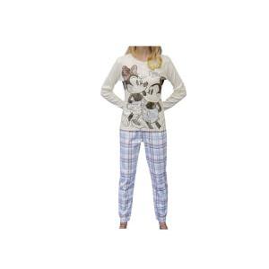 Pigiama ragazza in cotone interlock minnie mickey