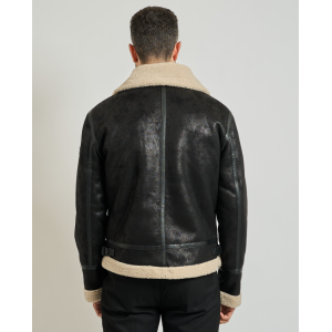 Giubbotto uomo in similpelle