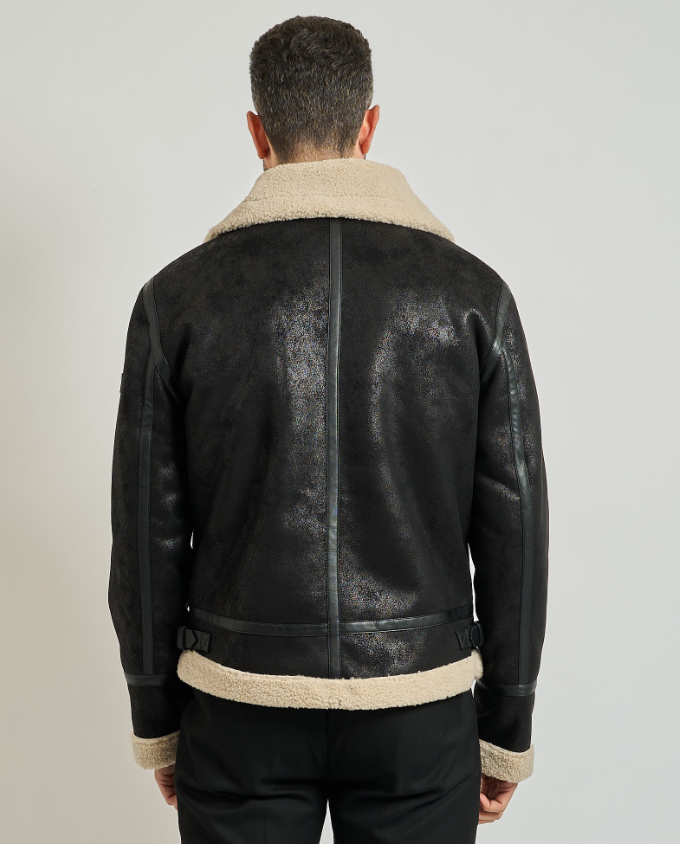 Giubbotto uomo in similpelle Yes Zee