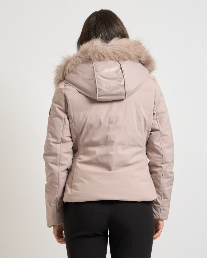 Giubbino donna in softshell con cappuccio Yes Zee