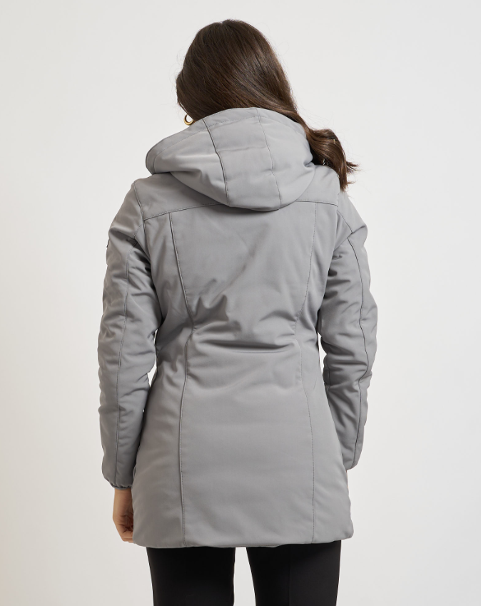 Giubbino con cappuccio e trapuntatura interna Yes Zee