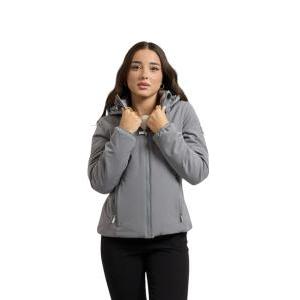 Giubbino corto in softshell da donna