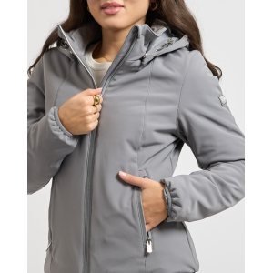 Giubbino corto in softshell da donna