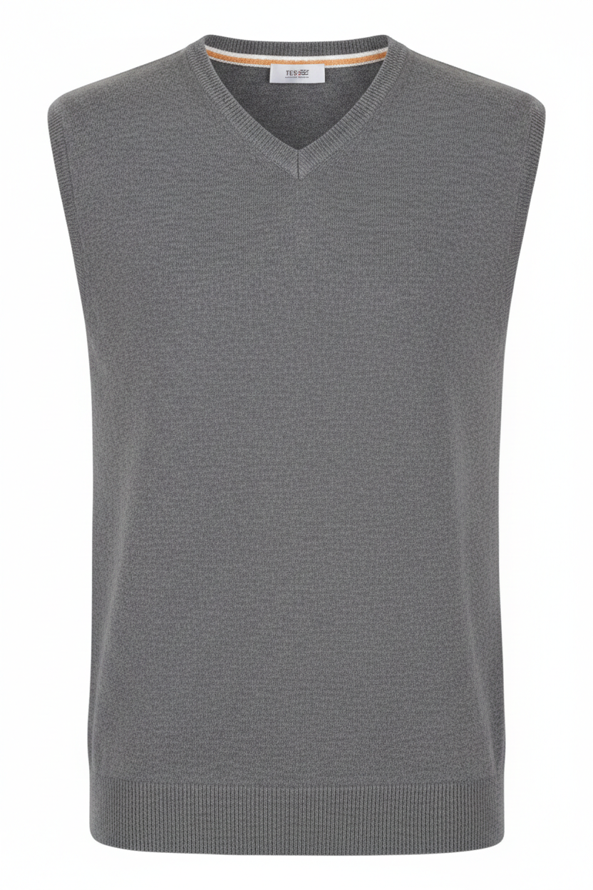 Gilet in maglia scollo V da uomo Yes Zee