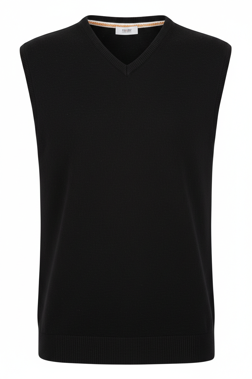 Gilet in maglia scollo V da uomo Yes Zee