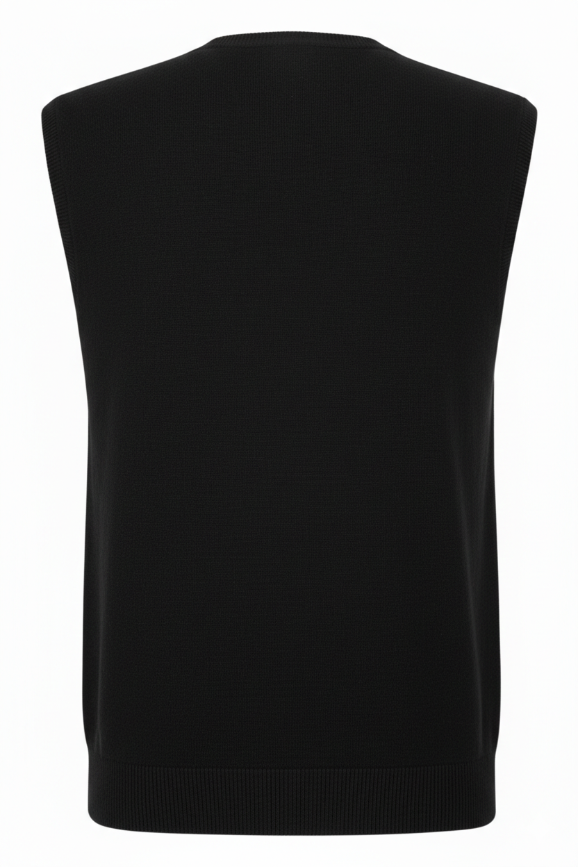 Gilet in maglia scollo V da uomo Yes Zee