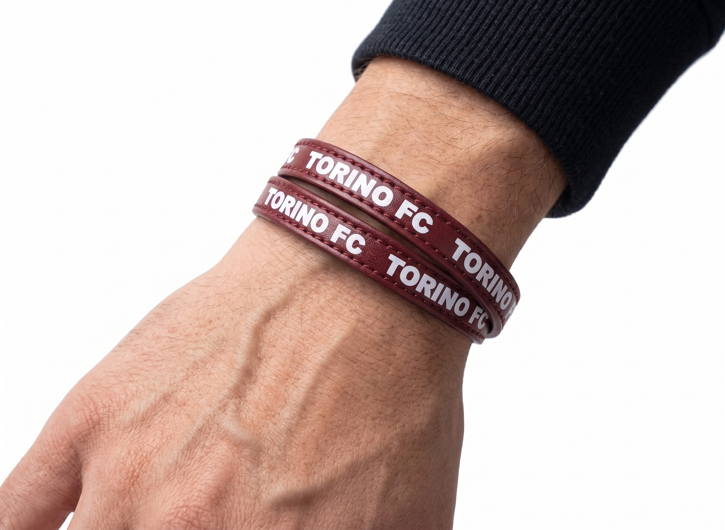 Bracciale in similpelle compatibile con Torino Calcio