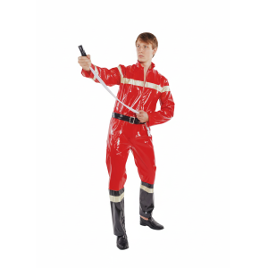 Abito carnevale fireman adulto