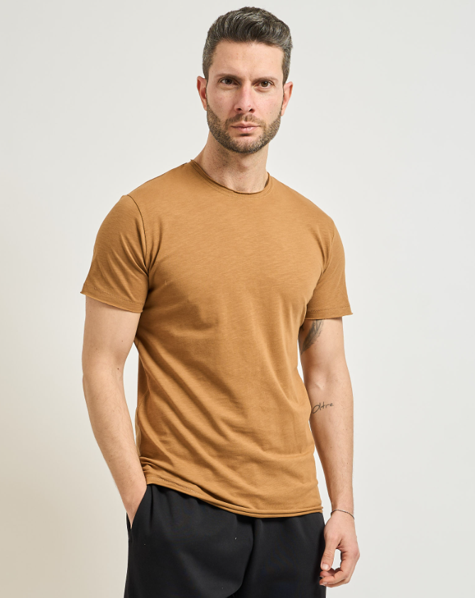 T-shirt in cotone da uomo Yes Zee
