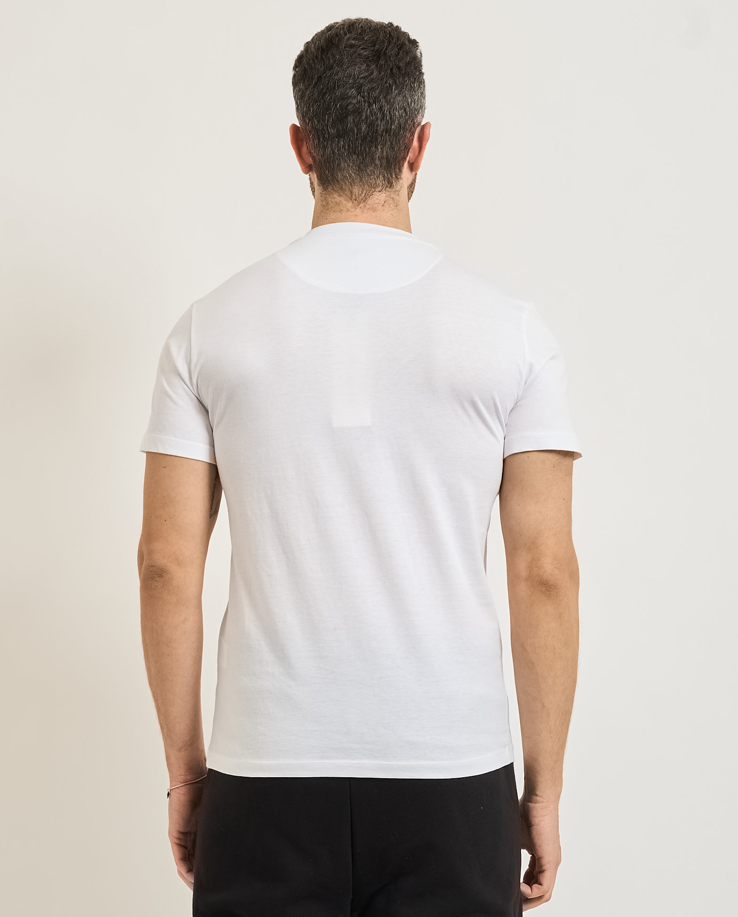 T-shirt girocollo uomo in cotone Yes Zee