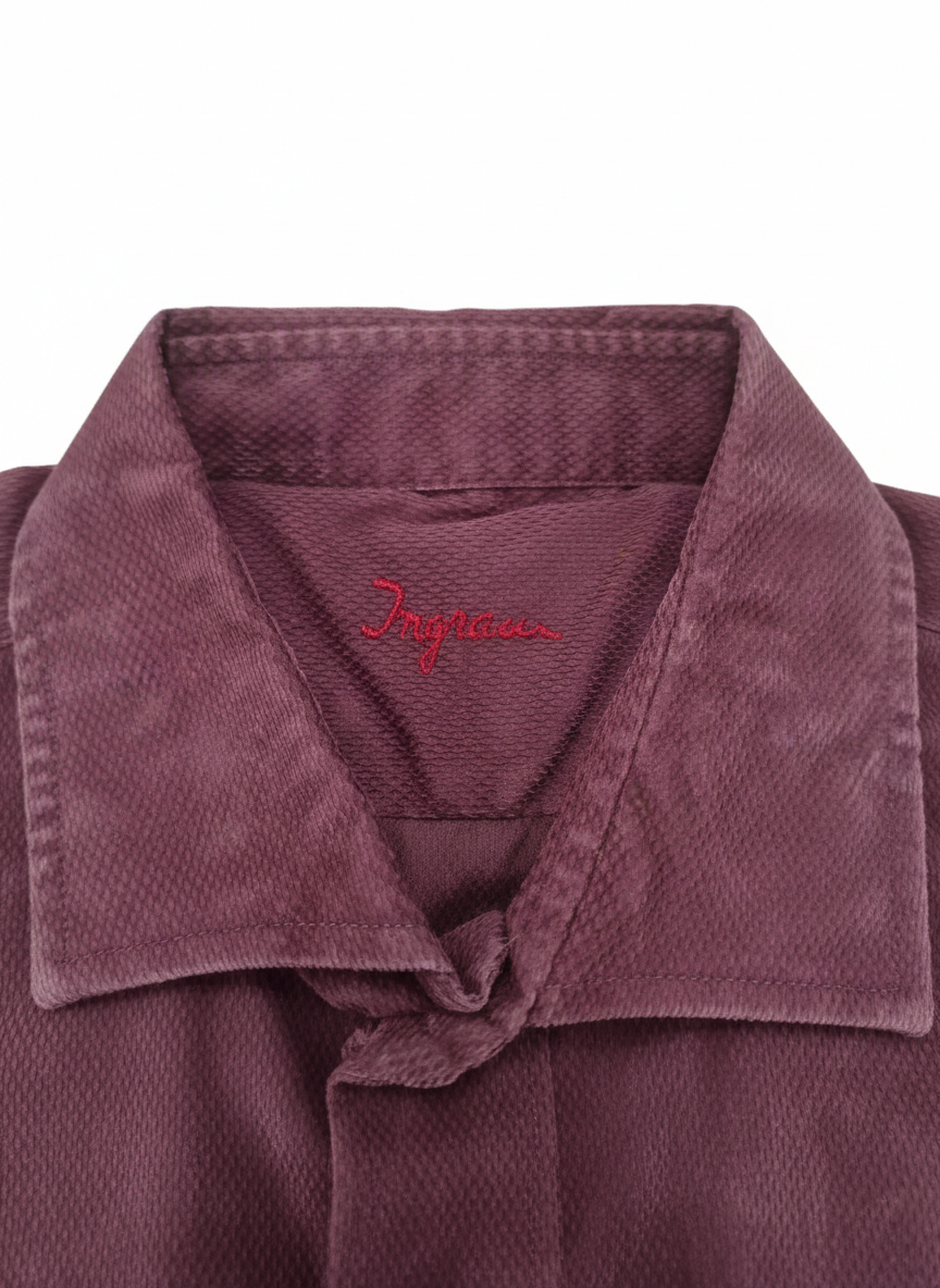 Camicia Ingram Slim Fit bordeaux