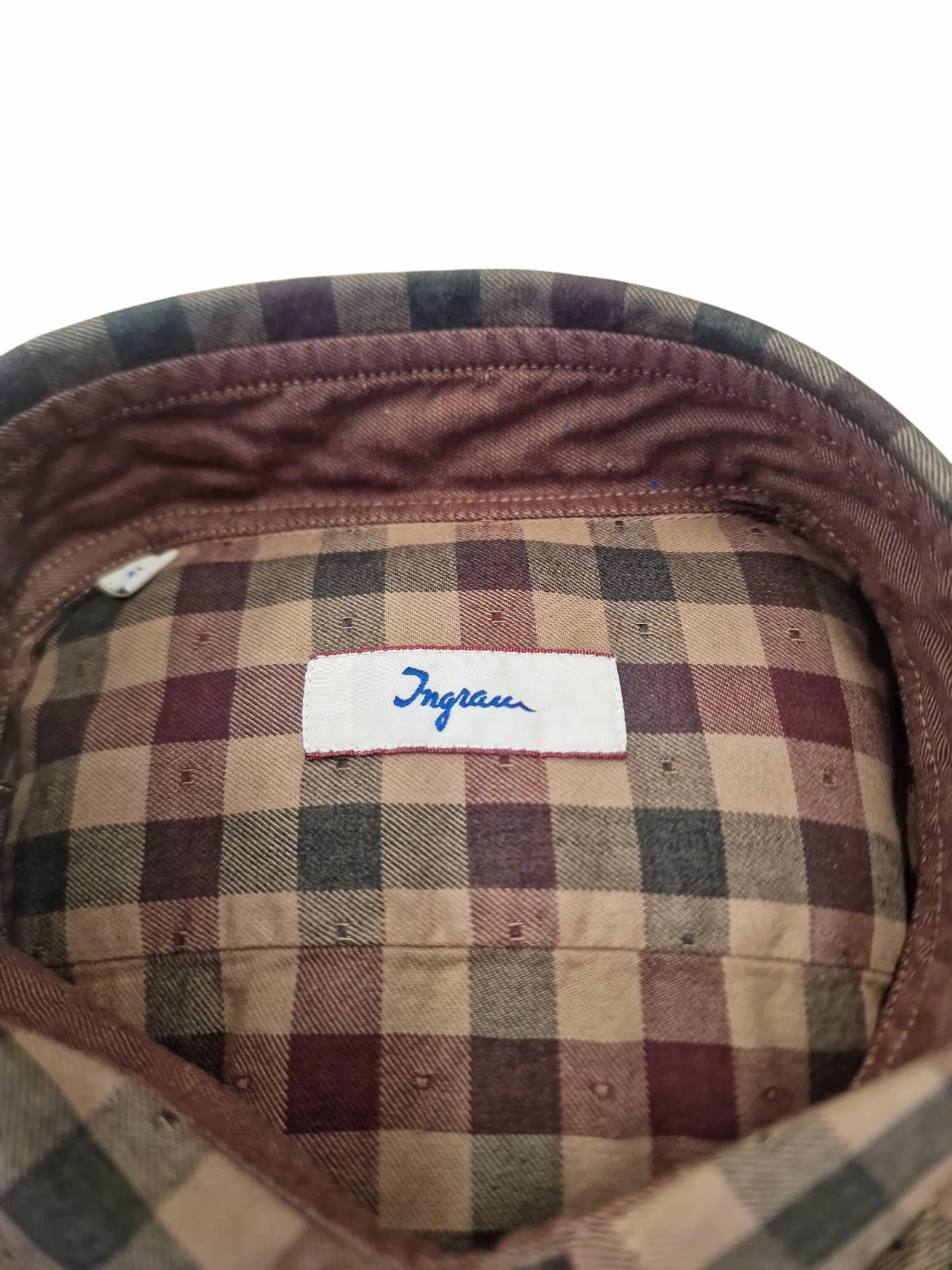 Camicia Ingram flanella Slim Fit