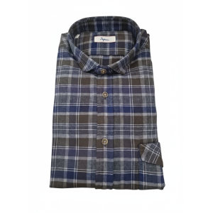 Camicia  slim fit flanella quadri