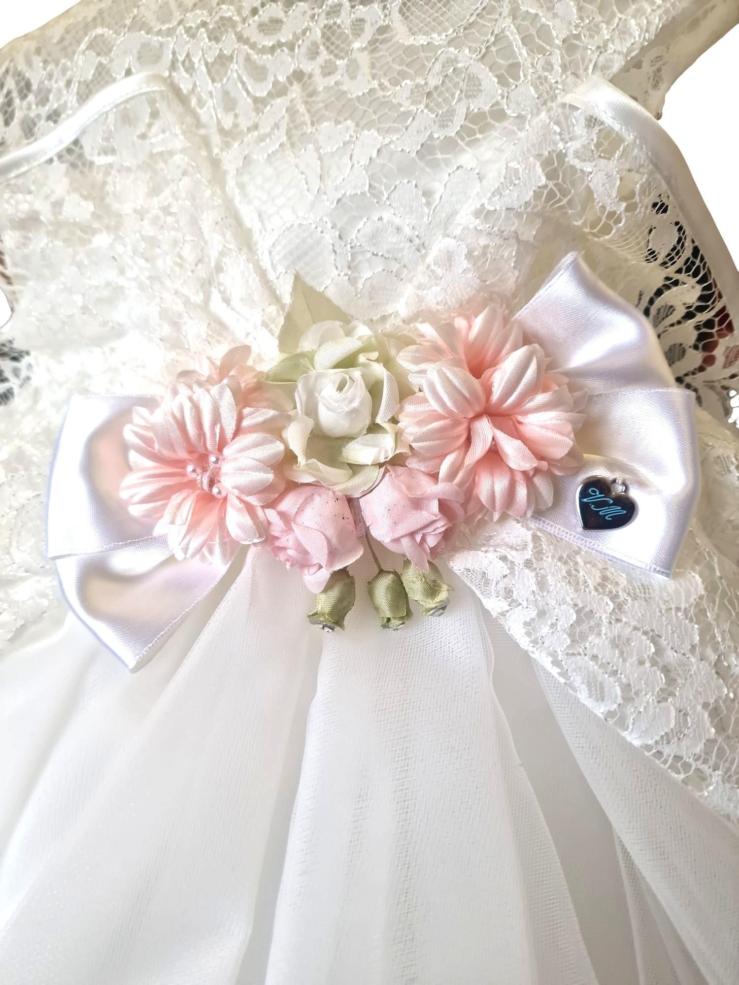 Abito cerimonia battesimo da bambina Valentino Minale