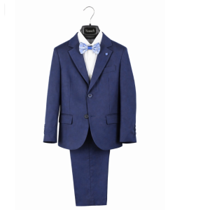 Abito m/cotone stretch ragazzo navy