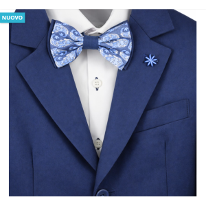 Abito m/cotone stretch ragazzo navy