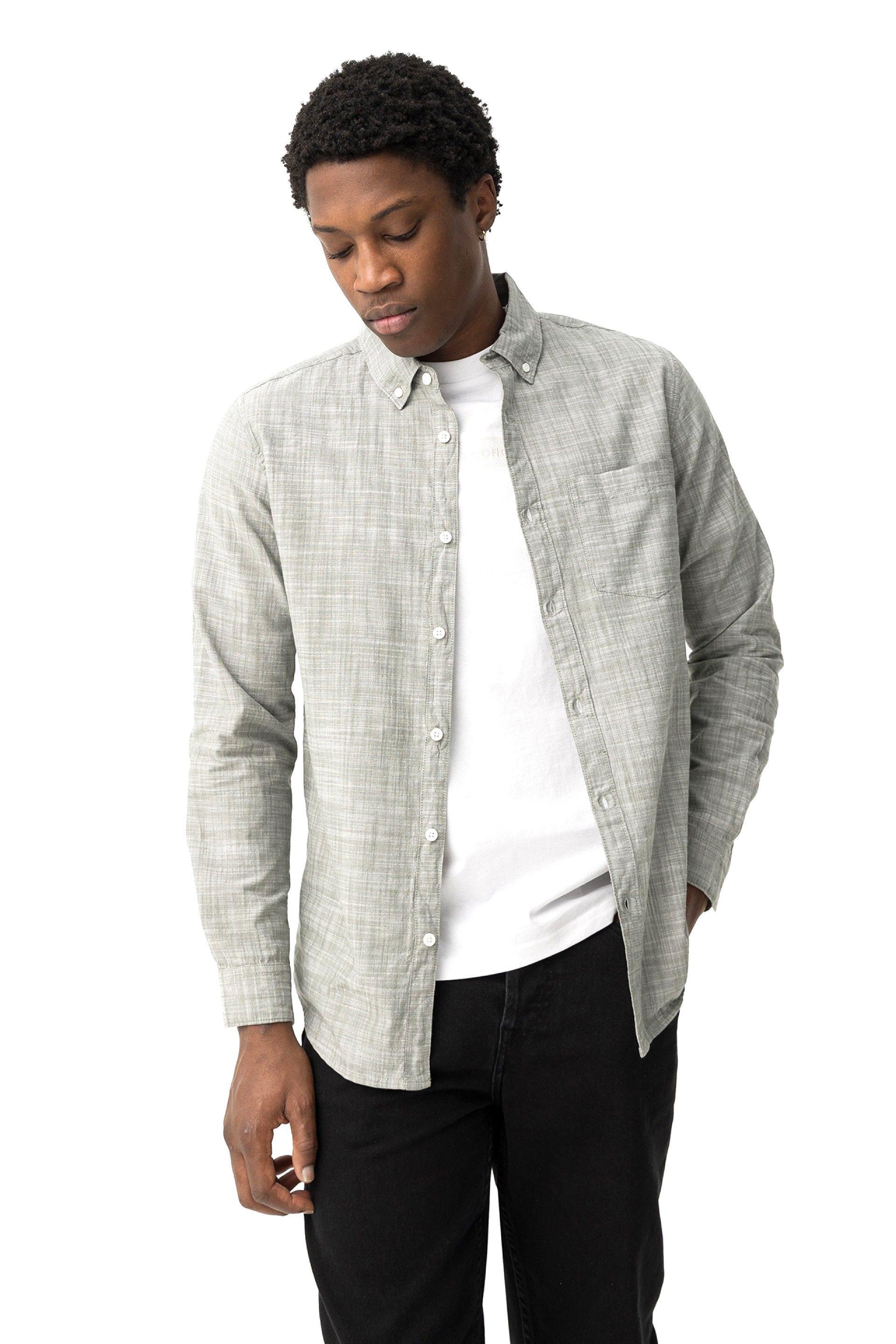 Camicia maniche lunghe in cotone Tiffosi uomo