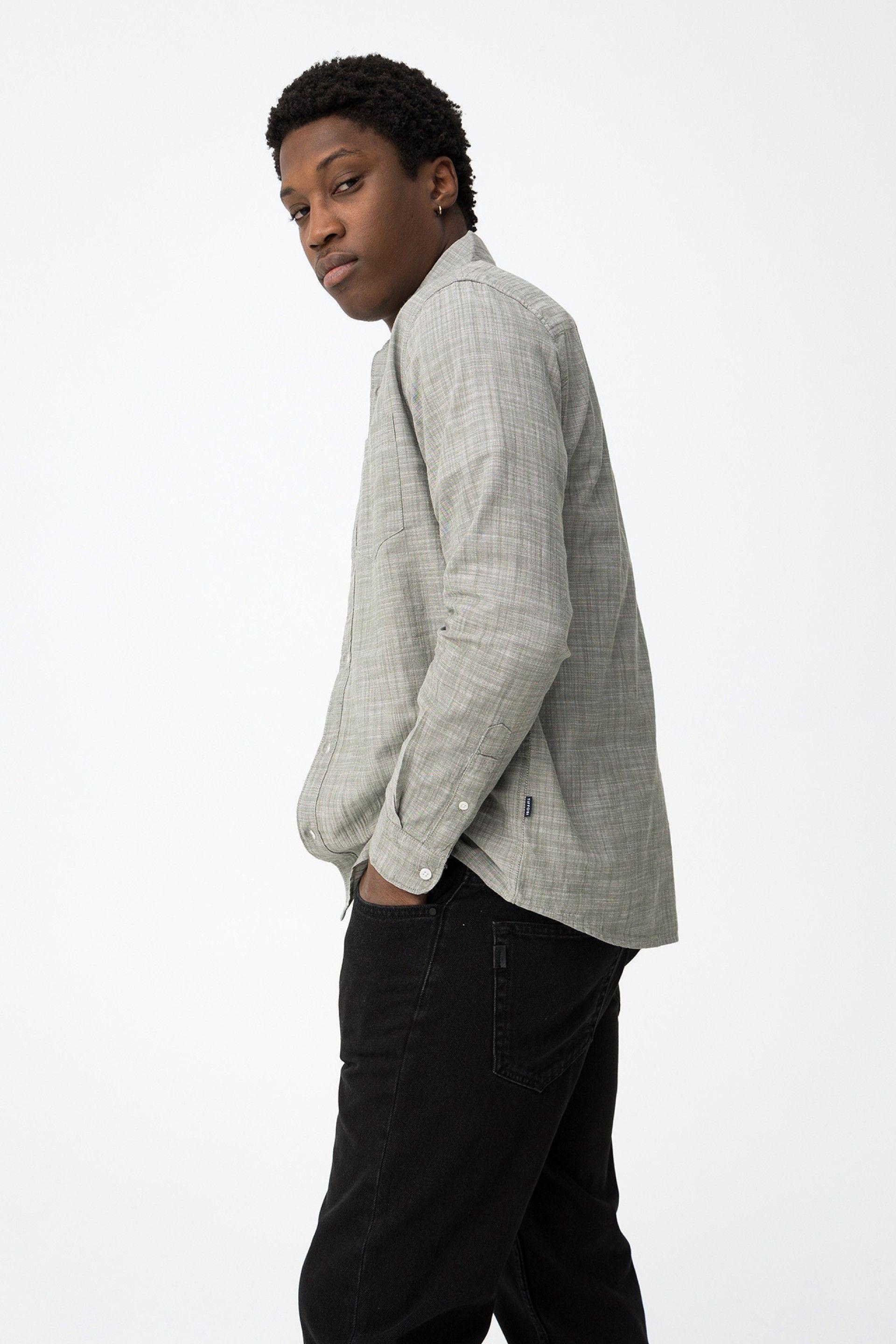 Camicia maniche lunghe in cotone Tiffosi uomo