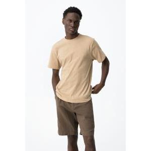 T-shirt manica corta misto lino  uomo