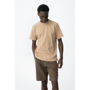 T-shirt manica corta misto lino  uomo