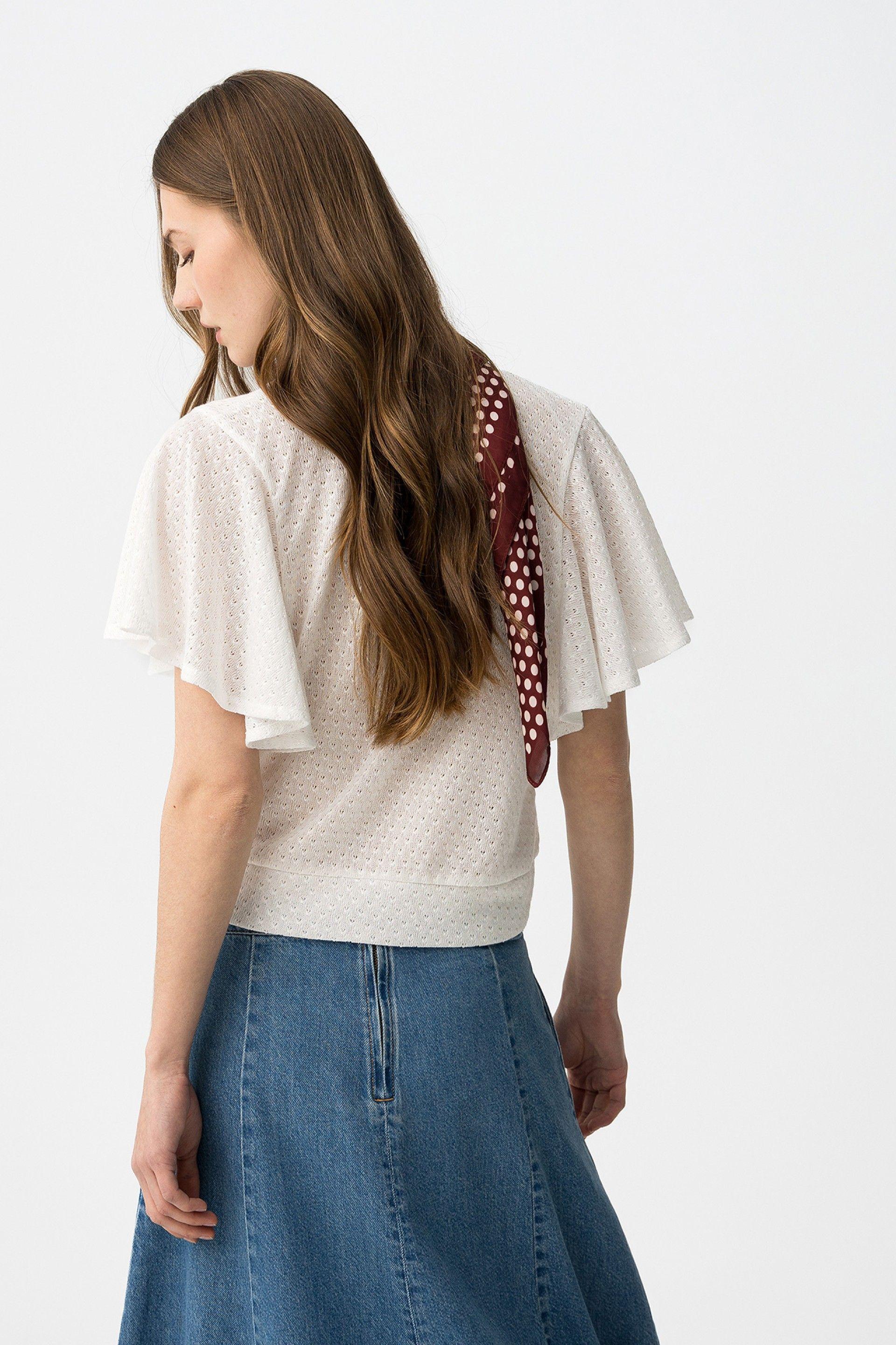 T-shirt incrociata donna Tiffosi