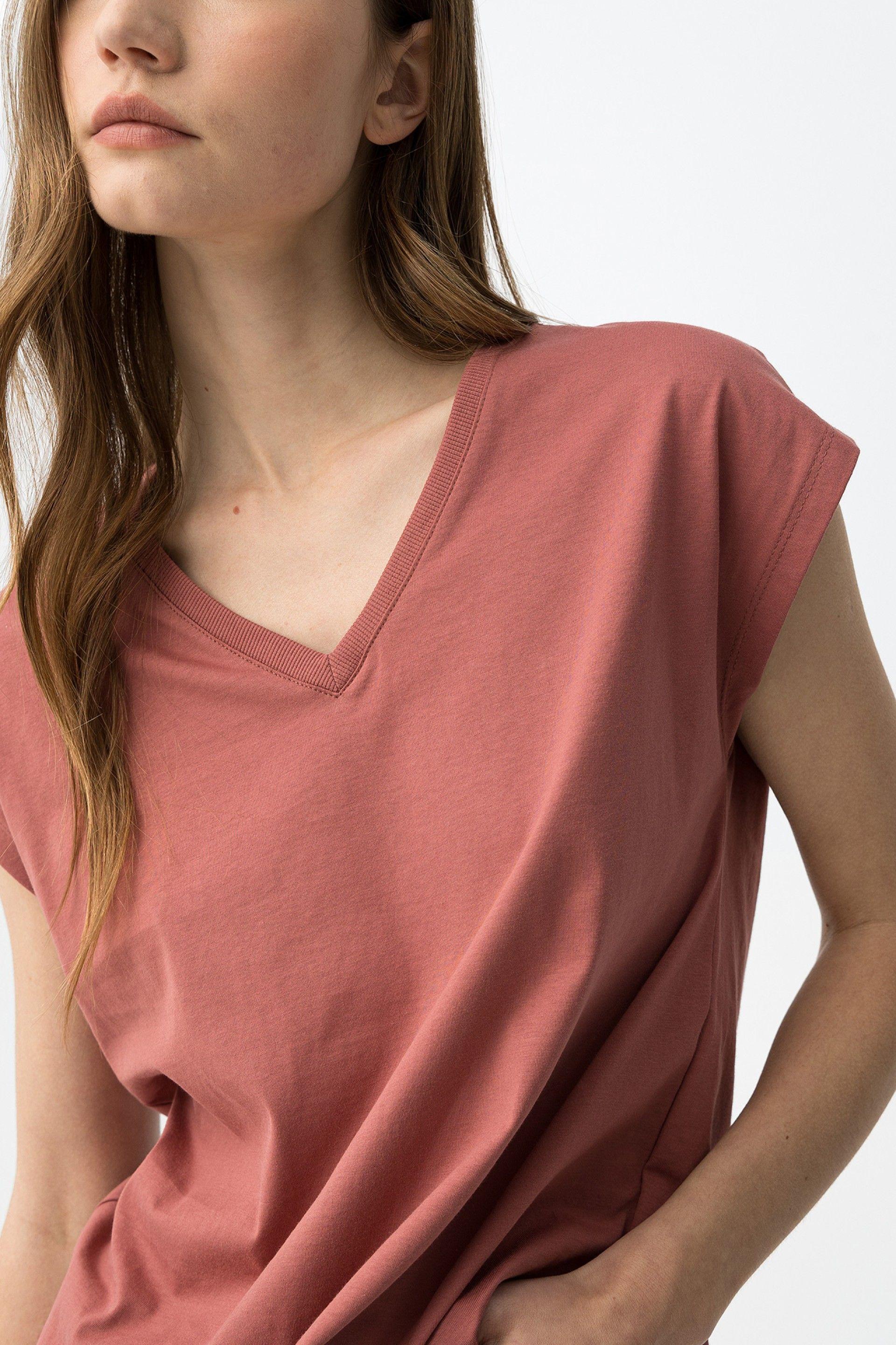 T-shirt scollo V donna Tiffosi