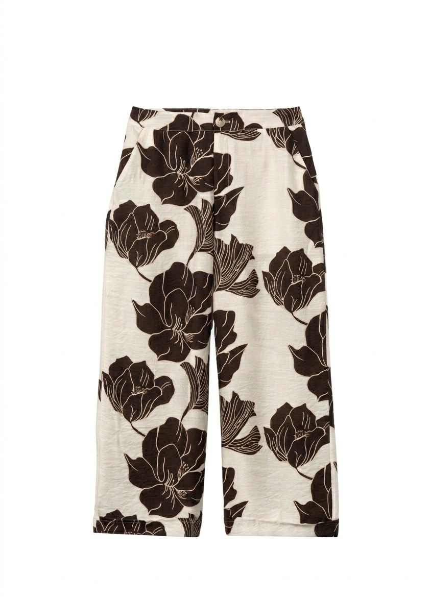 Pantalone morbido in viscosa donna Tiffosi