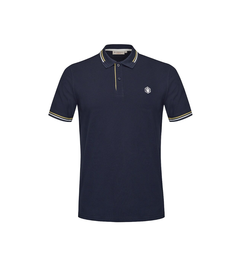 Polo Lumberjack manica corta in cotone