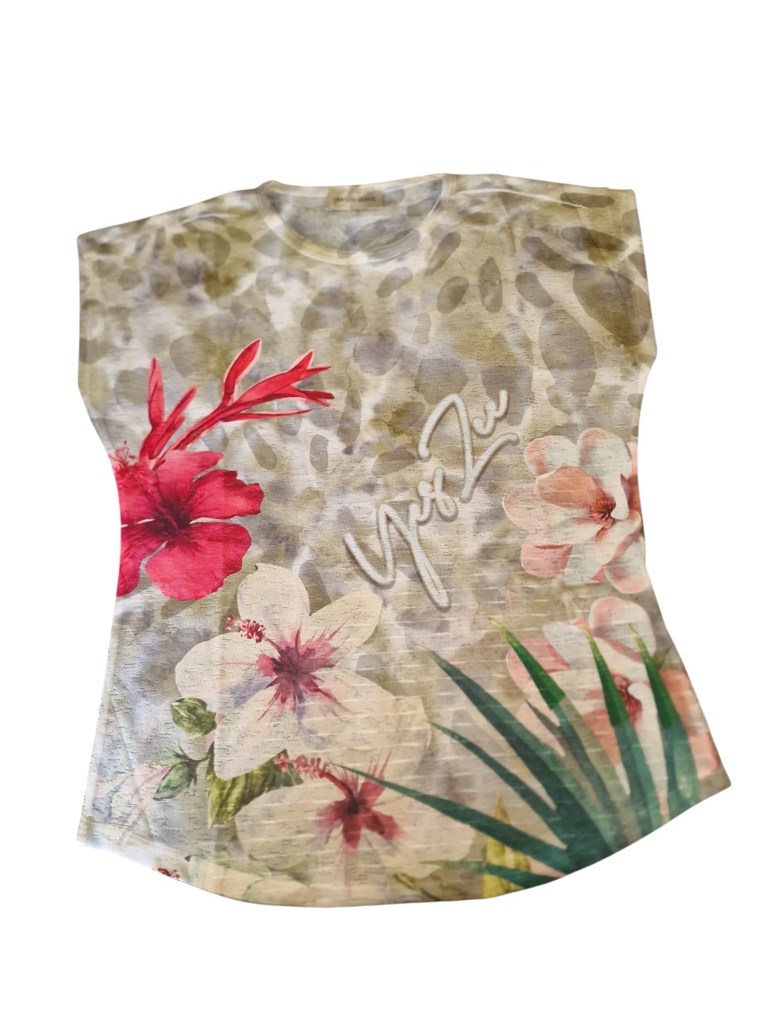 T-shirt donna stampa sublimatica Yes Zee