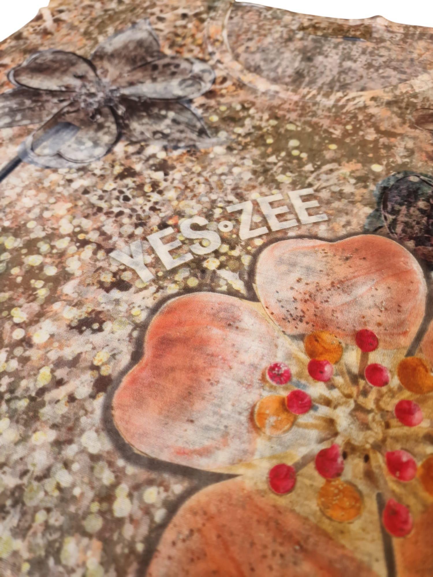 T-shirt donna stampa sublimatica Yes Zee