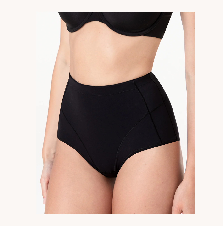 lovable guaina sgambata sculpt shaping vita media  nero - foto 1