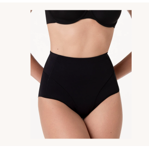 Guaina sgambata sculpt shaping vita media  nero