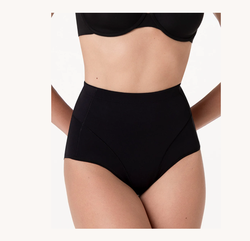 lovable guaina sgambata sculpt shaping vita media  nero - foto 2