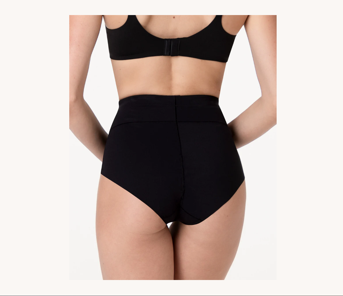 lovable guaina sgambata sculpt shaping vita media  nero - foto 3