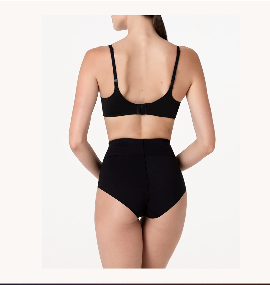 lovable guaina sgambata sculpt shaping vita media  nero - foto 5