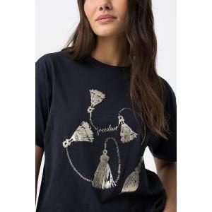 T-shirt con stampa  donna