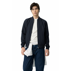 Giacca leggera blu  uomo