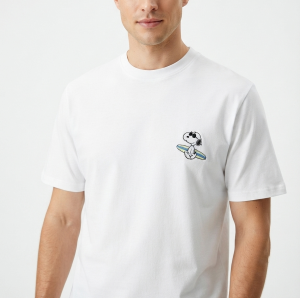 T-shirt in cotone  snoopy