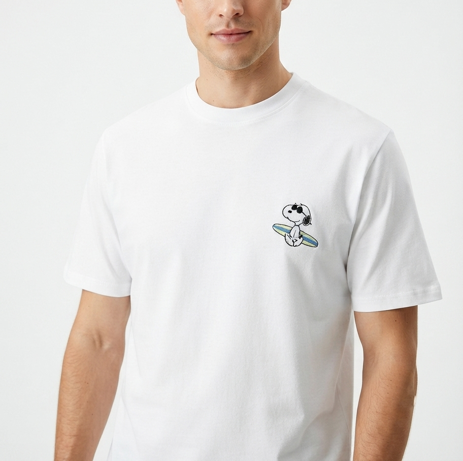 t-shirt-lumberjack-snoopy-02 T-shirt in cotone Lumberjack Snoopy
