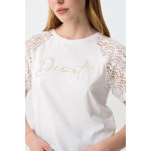 T-shirt donna in cotone