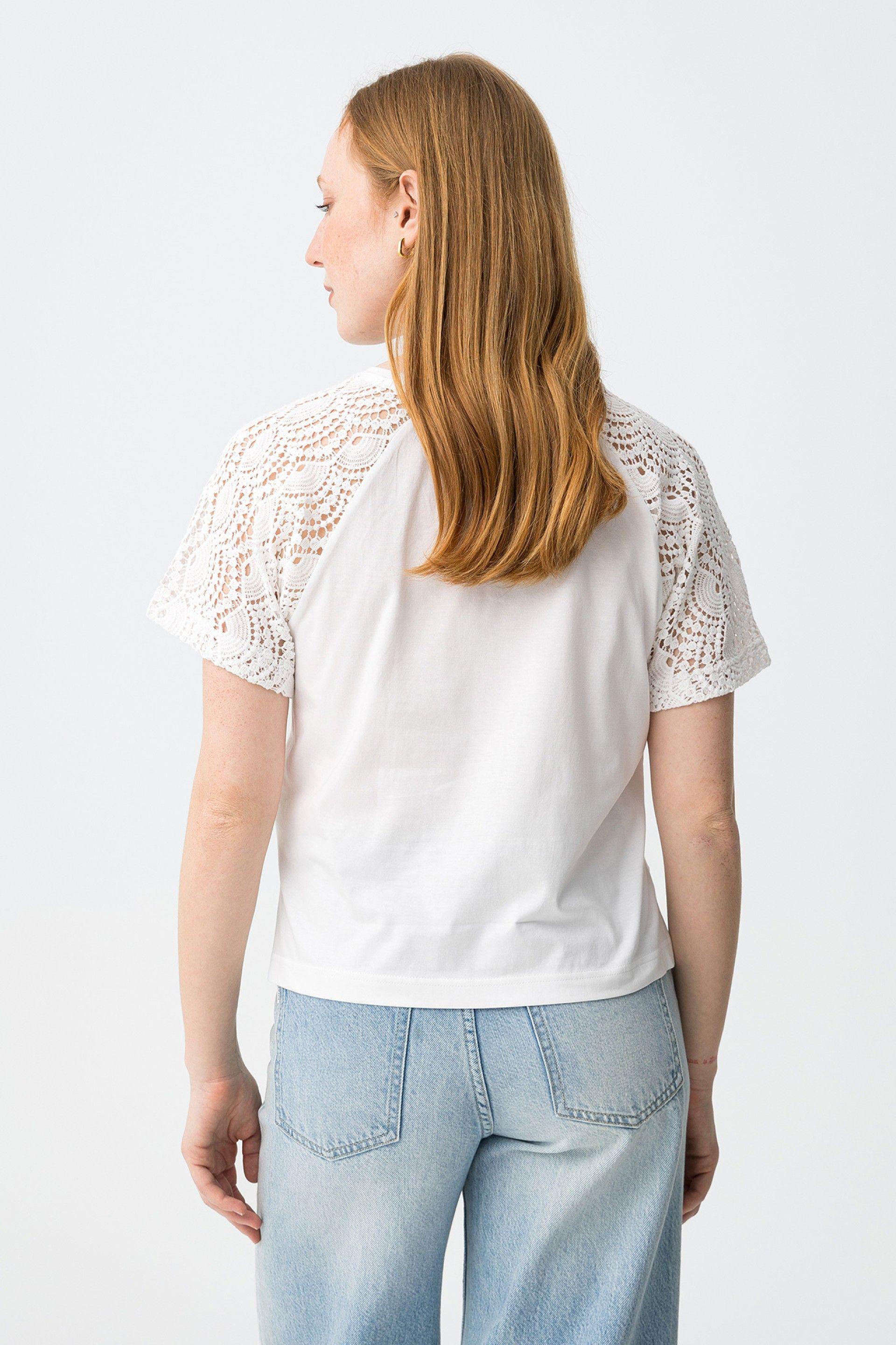 T-shirt donna in cotone Tiffosi