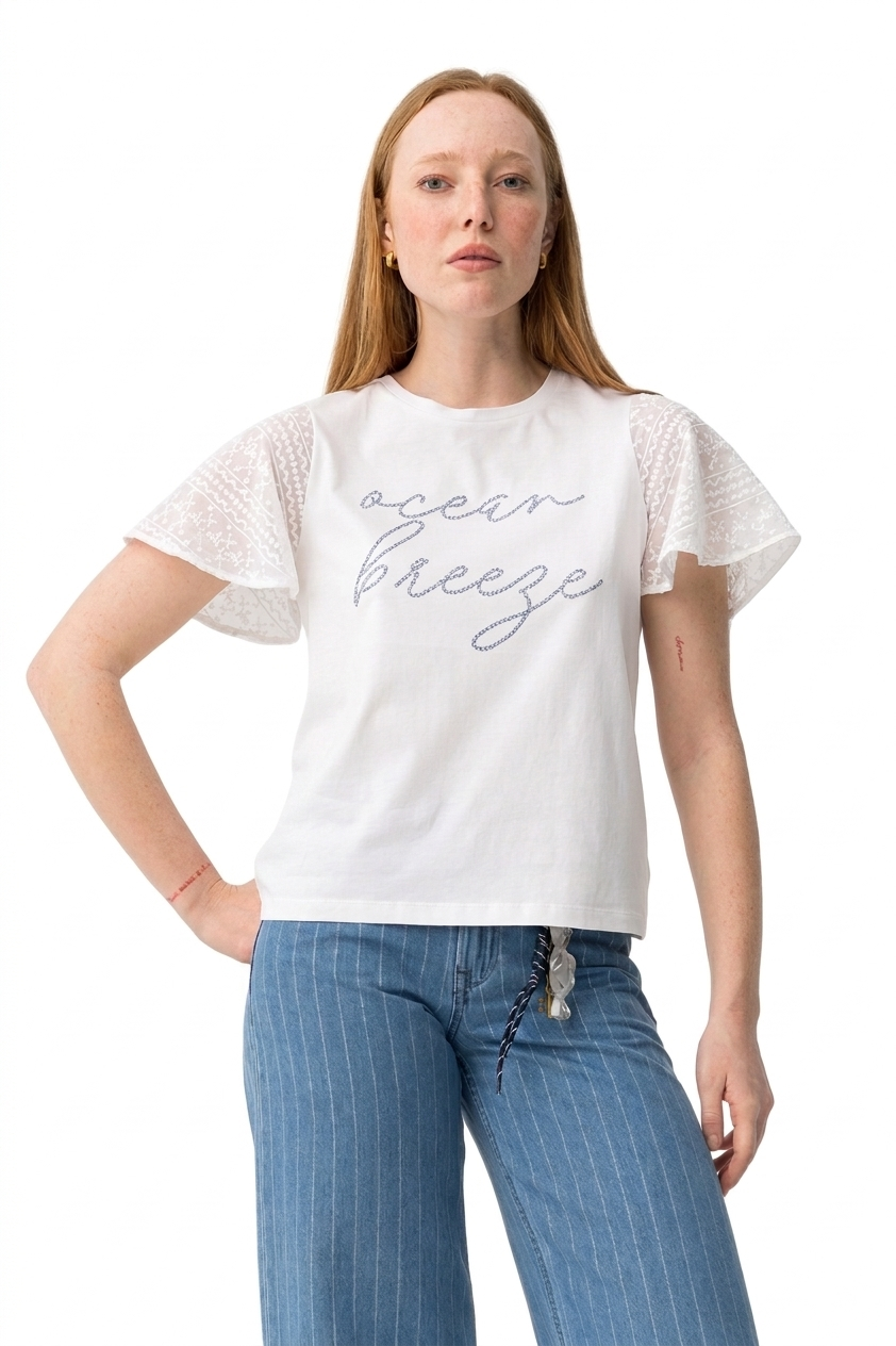 T-shirt in cotone donna Tiffosi