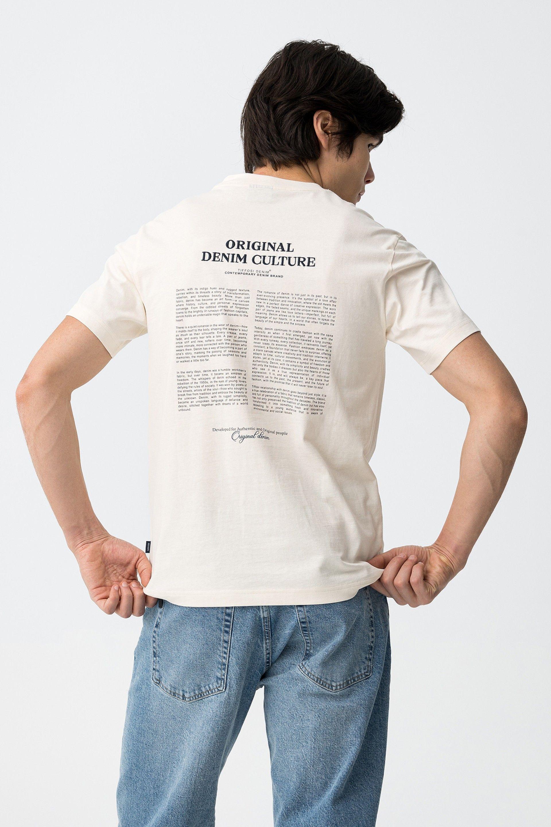 T-shirt cotone uomo Tiffosi