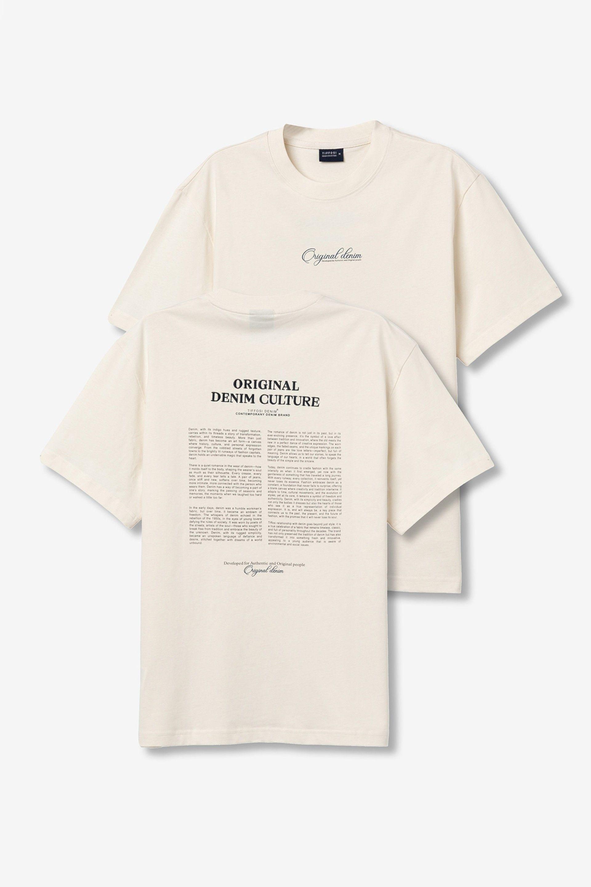 T-shirt cotone uomo Tiffosi