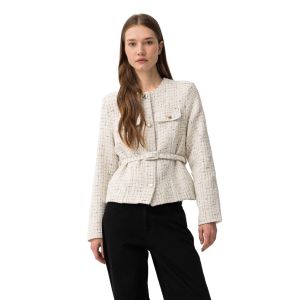 Giacca corta con cintura  donna
