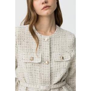 Giacca corta con cintura  donna