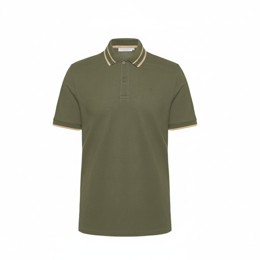polo-uomo-lumberjack-manica-corta-cotone-verde-militare Polo uomo Lumberjack manica corta cotone verde militare