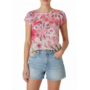 T-shirt stampa sublimatica  rosa